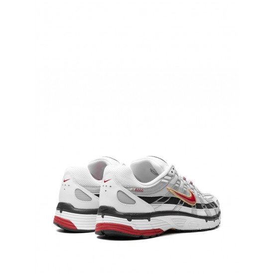 P-6000 "Platinum/Varsity Red" sneakers
