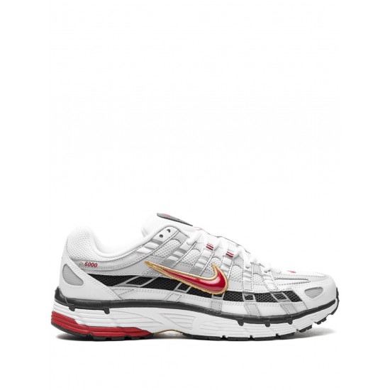 P-6000 "Platinum/Varsity Red" sneakers