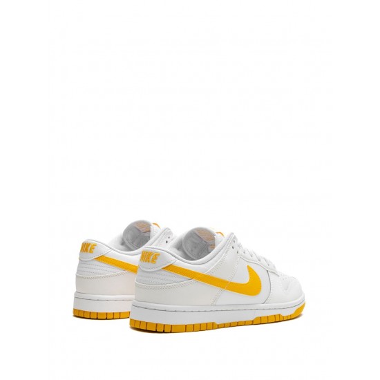 Dunk Low Retro "White/University Gold" sneakers
