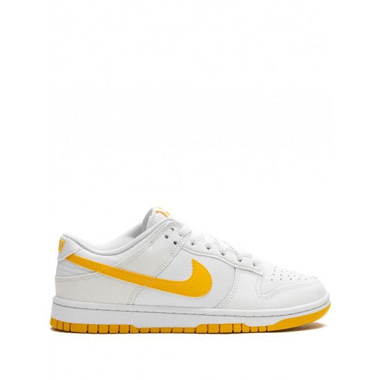 Dunk Low Retro "White/University Gold" sneakers