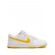 Dunk Low Retro "White/University Gold" sneakers