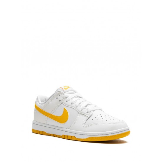 Dunk Low Retro "White/University Gold" sneakers