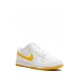 Dunk Low Retro "White/University Gold" sneakers