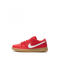 SB Dunk Low Pro "University Red/Gum" sneakers