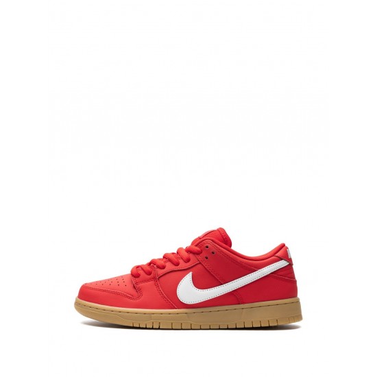 SB Dunk Low Pro "University Red/Gum" sneakers