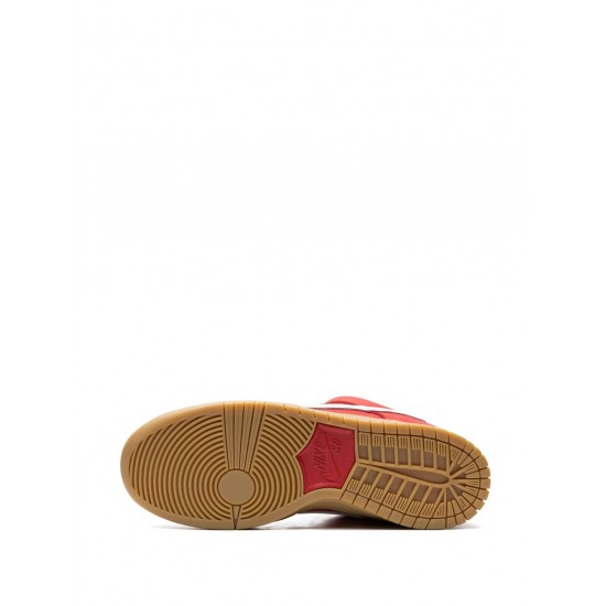 SB Dunk Low Pro "University Red/Gum" sneakers