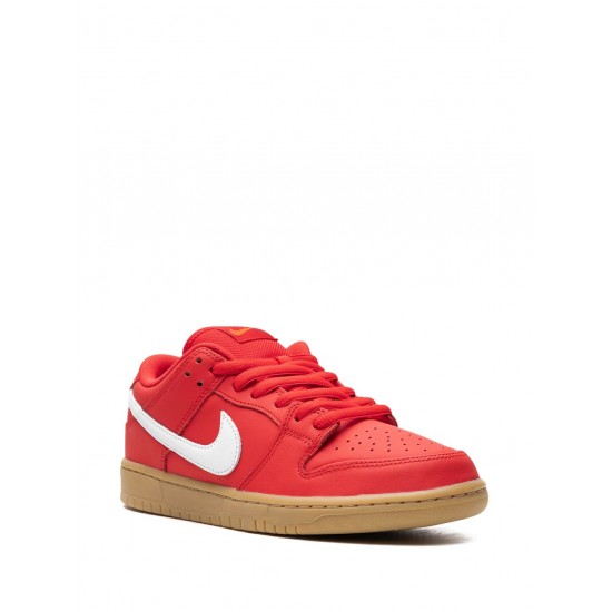 SB Dunk Low Pro "University Red/Gum" sneakers