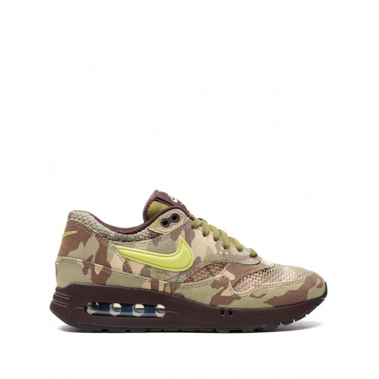 Air Max 1 "Camo - 200 Earth/Oil Green/Black/Light Lemon Twist" sneakers