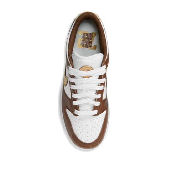 Dunk Low "Cacao Wow Metallic Gold" sneakers
