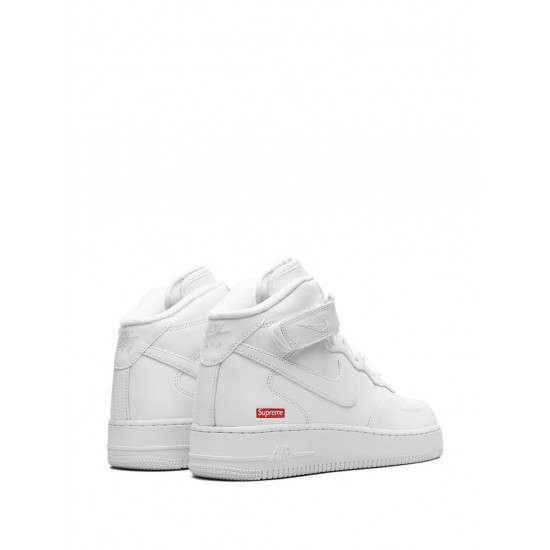 x Supreme Air Force 1 Mid "Mini Box Logo White" sneakers