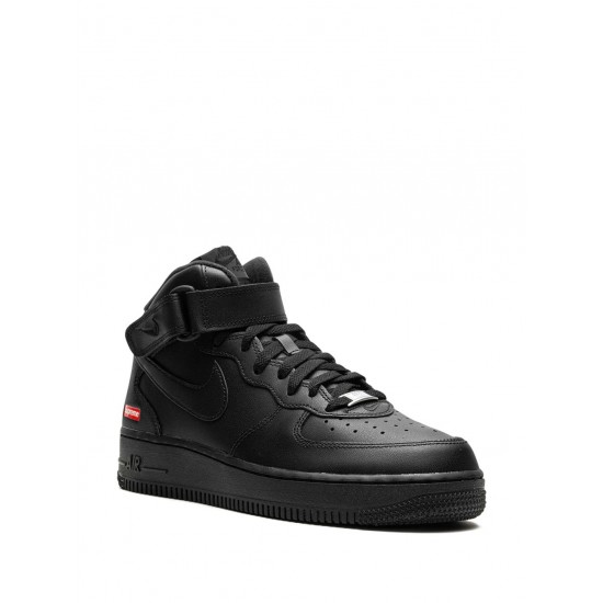 x Supreme Air Force 1 Mid "Mini Box Logo - Black" sneakers