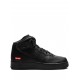 x Supreme Air Force 1 Mid "Mini Box Logo - Black" sneakers