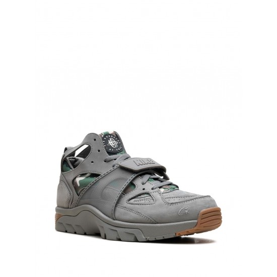 x Corteiz Air Trainer Huarache "Gully Grey" sneakers