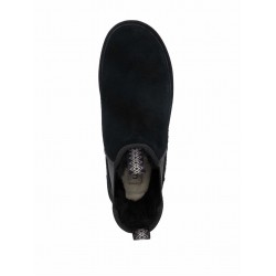 UGG debossed-logo shearling ankle boots