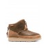UGG decorative-stitching leather boots
