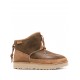 UGG decorative-stitching leather boots