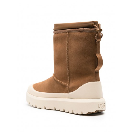 UGG Classic Short Weather Hybrid suede boots