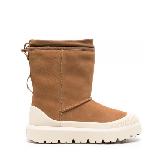 UGG Classic Short Weather Hybrid suede boots