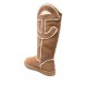 UGG x Telfar logo-patch suede boots