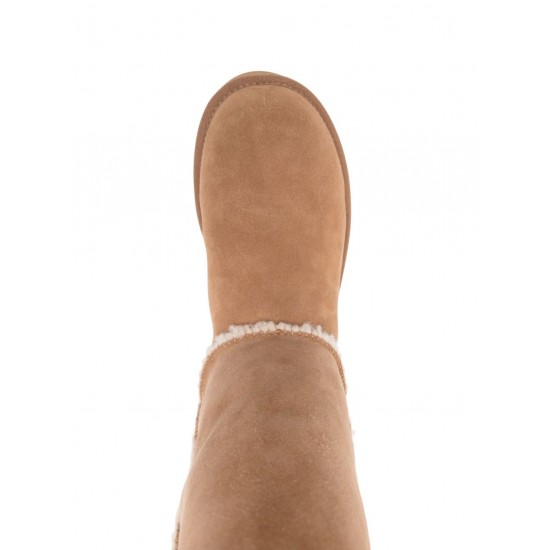 UGG x Telfar logo-patch suede boots
