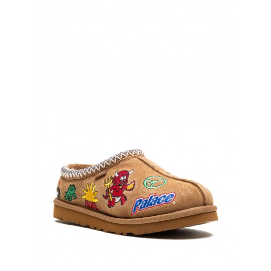 UGG x Palace Tasman "Chestnut" slippers