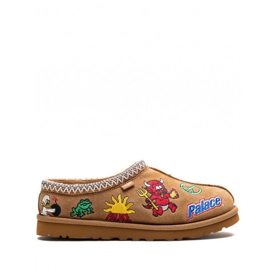 UGG x Palace Tasman "Chestnut" slippers