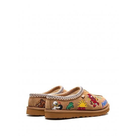 UGG x Palace Tasman "Chestnut" slippers