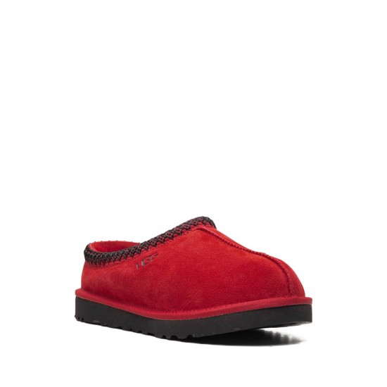 UGG Tasman "Samba Red" slippers