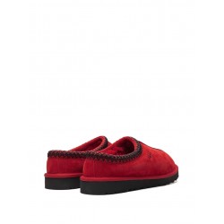 UGG Tasman "Samba Red" slippers