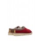 UGG Tasman "Chestnut/Samba Red" slippers