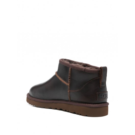 UGG Classic Ultra Mini LTHR Regen boots